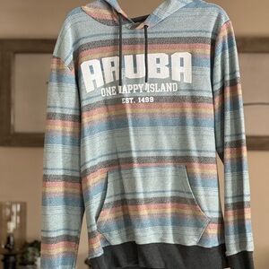Aruba Striped Multicolor Hoodie